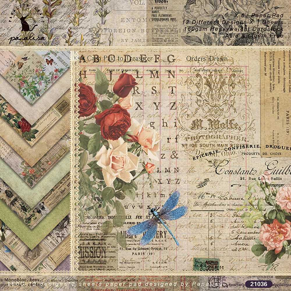 Рисунок 6 - 12 листов 6 "X6" Винтажные