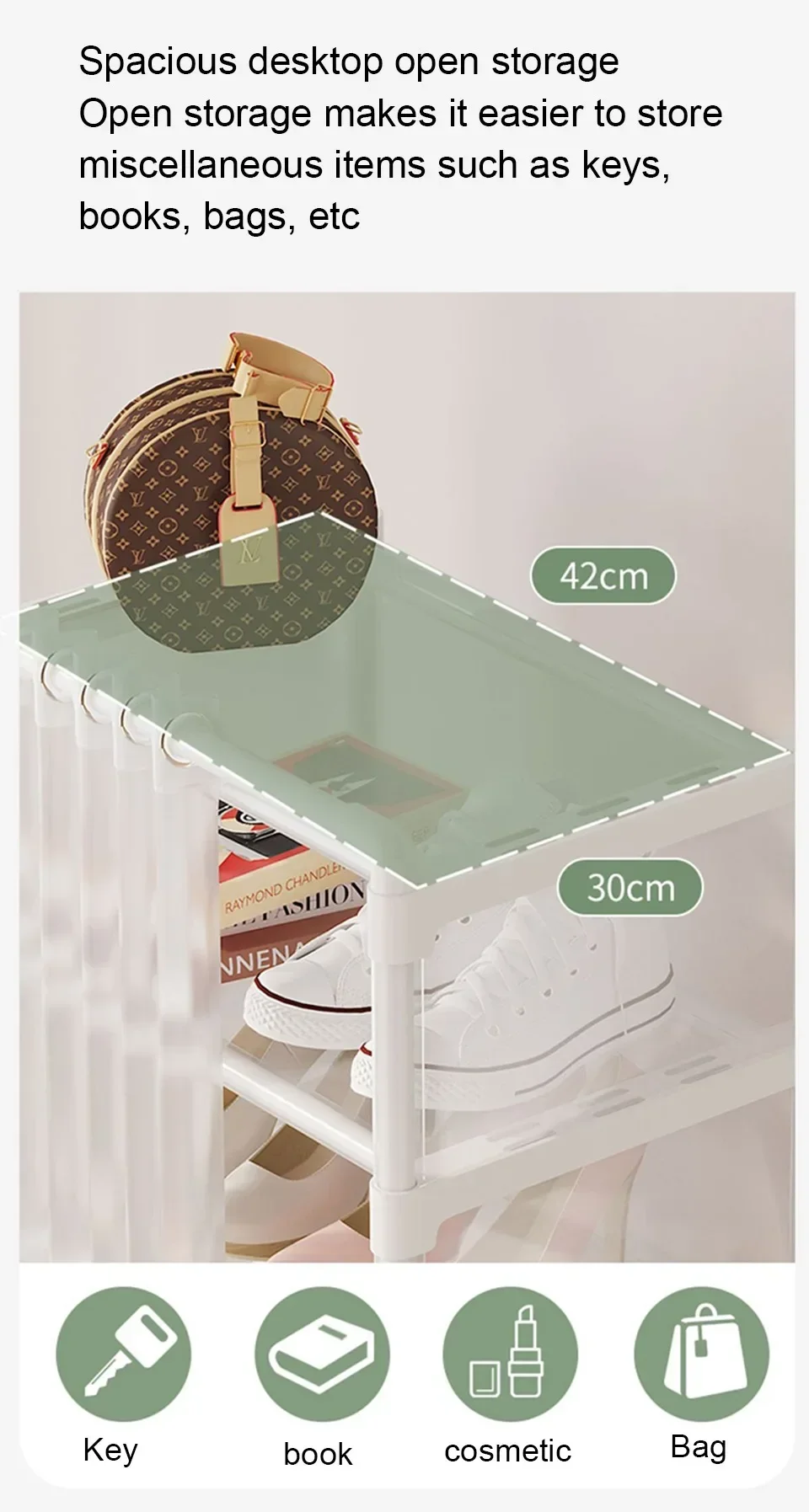 Dustproof Shoe Rack Dustproof High Plastic Organizer Shoe Rack Organizer Cabinet