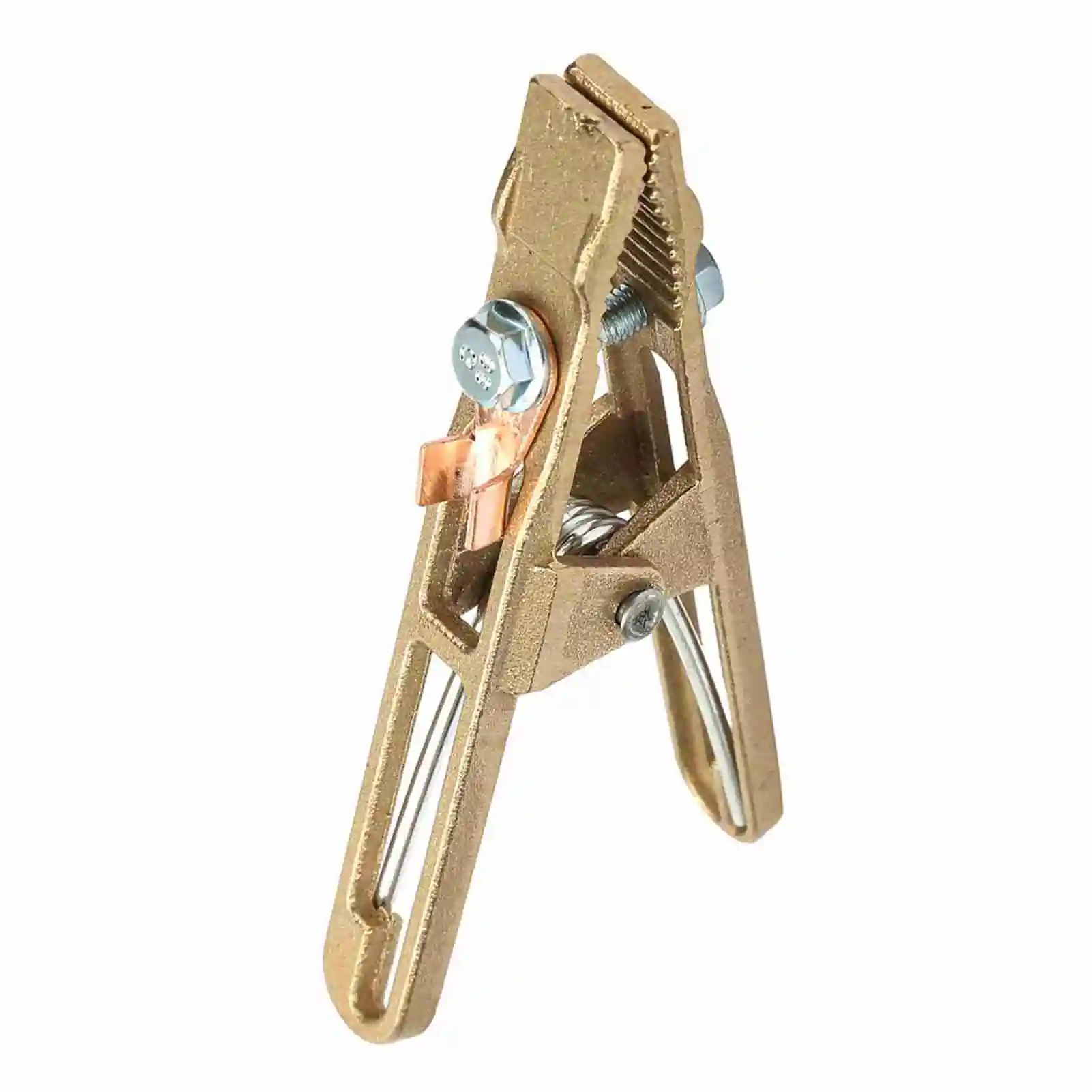 260A Brass Material A Shape Ground Welding Earth Clamp for Welding Machine(260A) Welding Accessories Clamp
