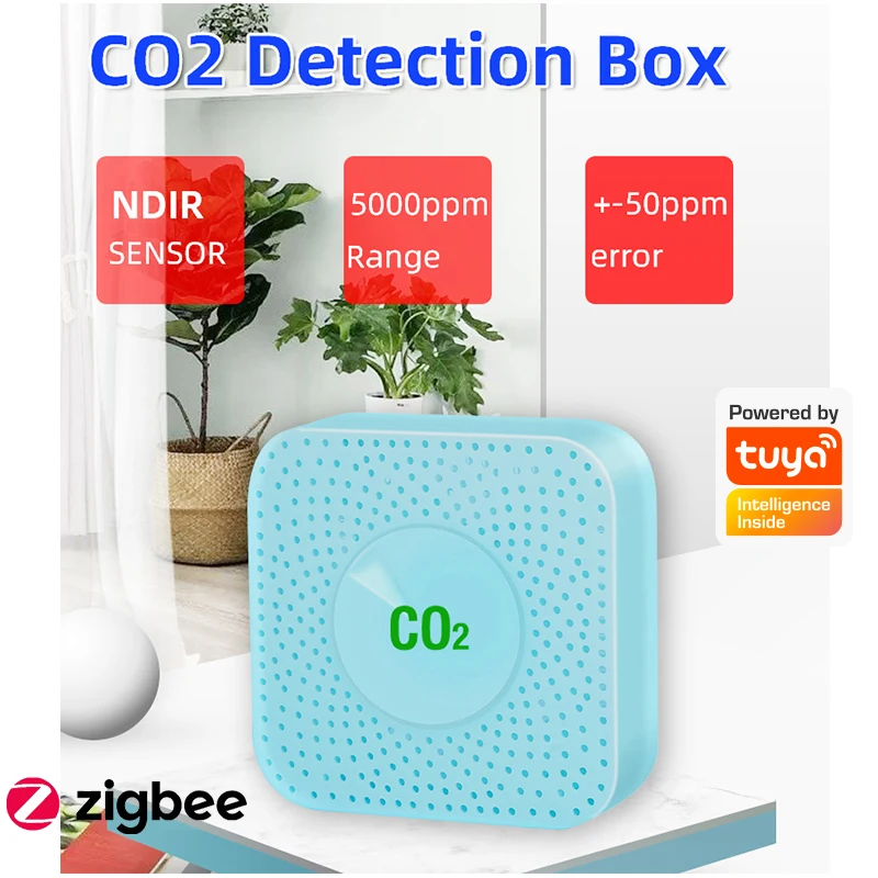 ZigBee-Tuya CO2  NDIR  Ʈ Ȩ  Co2 ,    Ʈ  
