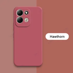 Enhanced Liquid Silicone Shockproof Case - Soft Protective Anti - Drop Back Cover for Redmi 17 5G (Hawthorn)