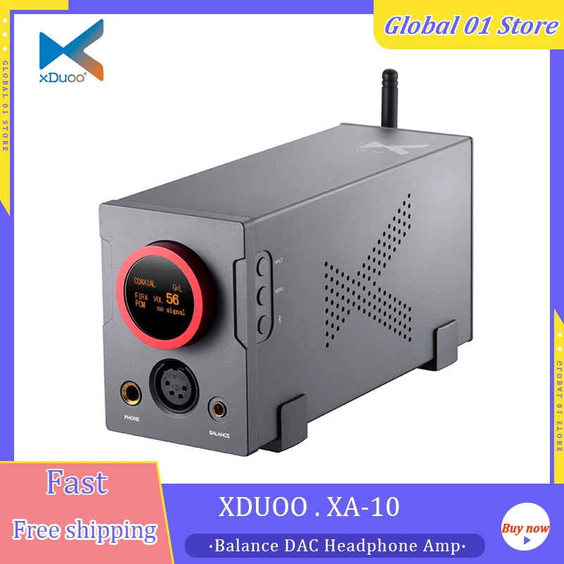 

Xduoo XA-10 AK4493EQ * 2 MQA DAC сбалансированный усилитель для наушников USB XMOS XU216 DSD512 32 бит 768 кГц HiFi аудио декодер Bluetooth LDAC