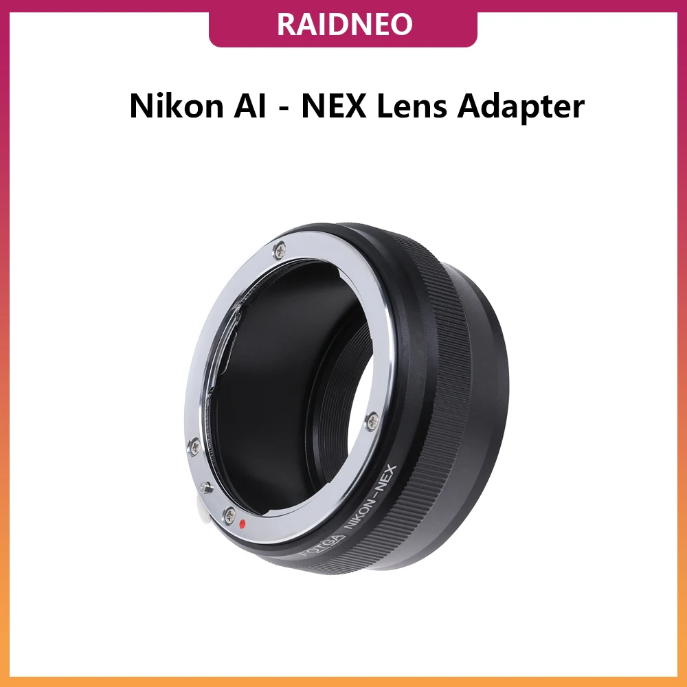 Lens Mount Adapter For Nikon Ai/ais F Mount Lens To Sony Emount Nex5