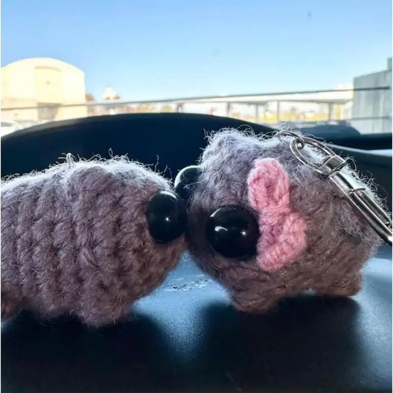 Sad Hamster Meme Sound Music Plush Toy Cute Hamster Plush Keychain Figure Soft Toy Stuffed Animal Doll Key Ring Key Chain plush keychain,plush doll,key chain,plush toy