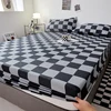 1pc Bed Cover Single Size Fitted Sheet Double Bedspread for Home Bedsheet 90/120/150/180/200 Bed Linen Sabana (No Pillowcase) 1