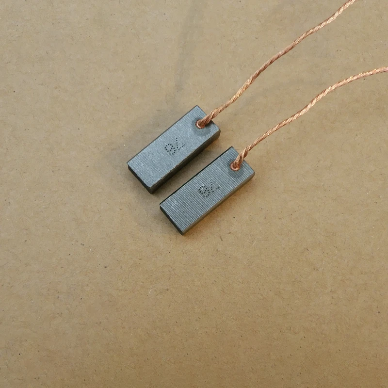 1 Pair Carbon Brushes Vacuum Cleaner Carbon Brush 5*8*20 Mm Motor Parts