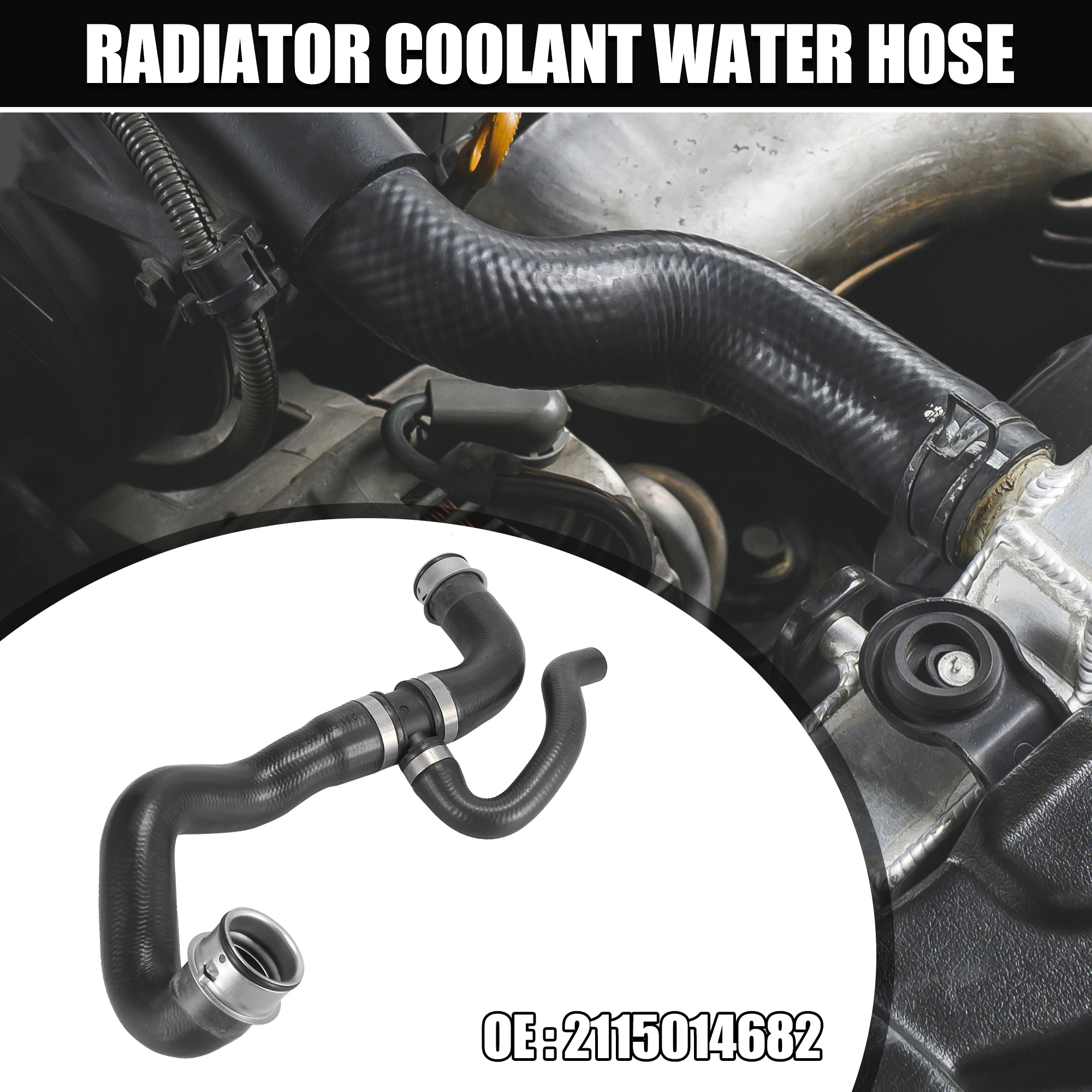 

UXCELL Car Lower Radiator Coolant Hose Water Pump Cooling Pipe 2115014682 for Mercedes-Benz E350 2006 2007 2008 2009