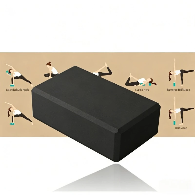 High-Density Foam Yoga Brick - Lightweight, Supportive, Odorless Fitness Essential