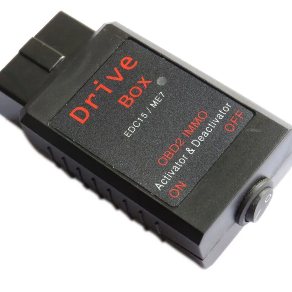 Car Fault Code Reader OBDII Driver Switch OBD2 IMMO Deactivator Activator For Bosch VAG Drive Box EDC15/ME7 Car Diagnostic Tool Scanner