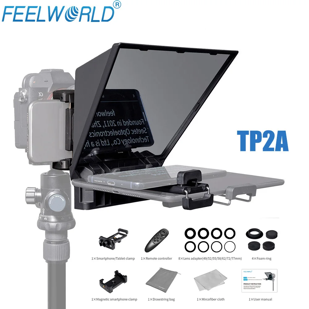 Feelworld TP16 Teleprompter Large Screen - Kamera Express