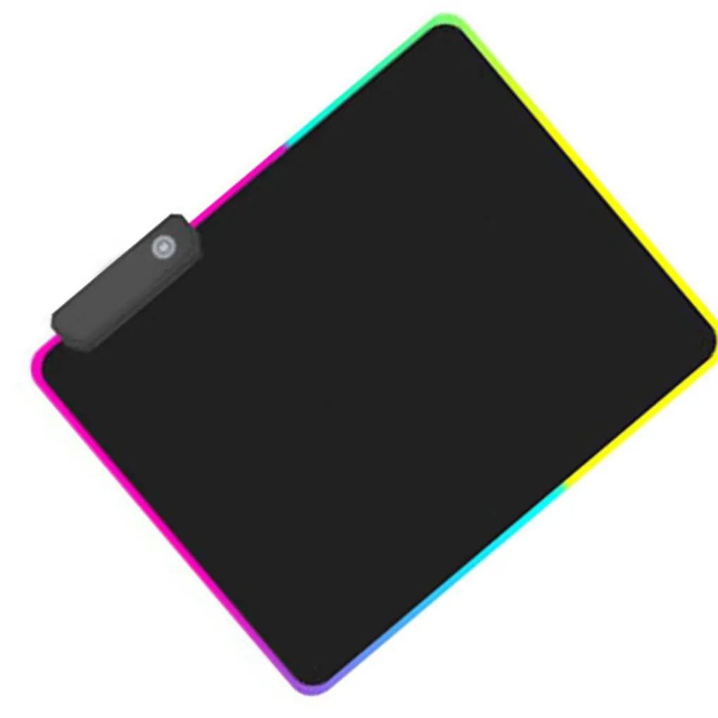 MousePadLEDRGBLight8LightingModesGlowingMatNonslipRubber