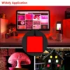 3 Modes Stay on/Slow Flash/Fast Flash El Panel Light 10cm x 10cm DIY EL Panel for Cosplay Party E-sports Room Decoration 5