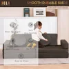Kids Couch Extended Size 10PCS with futons, Floor Couch Floor Sofa Modular Furniture for Kids and Adults,Modular Foam Play Couch 3