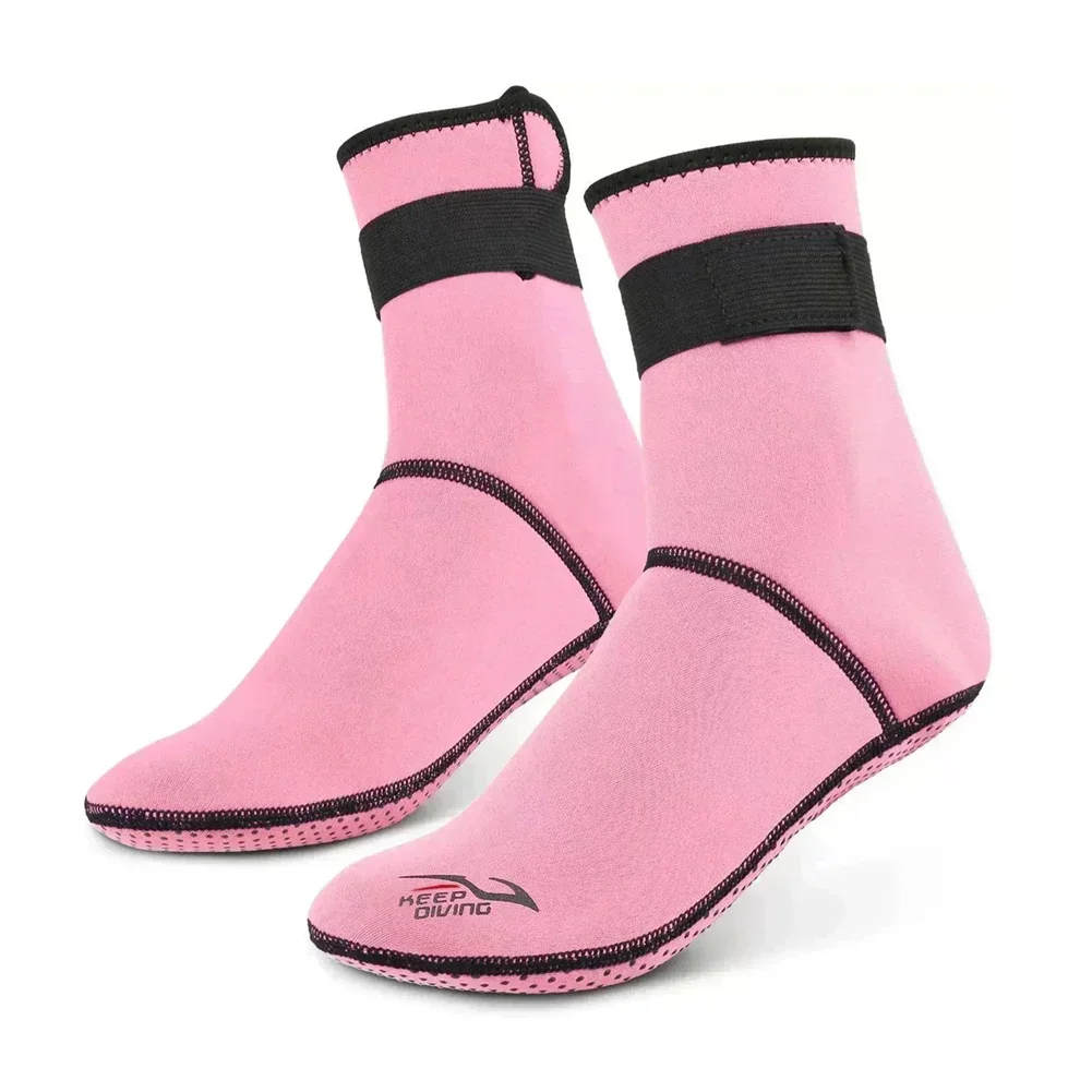 Diving Socks 3mm Neoprene Beach Water Socks Thermal Wetsuit Boots Anti Slip Diving Socks for Rafting Snorkeling Sailing Swimming