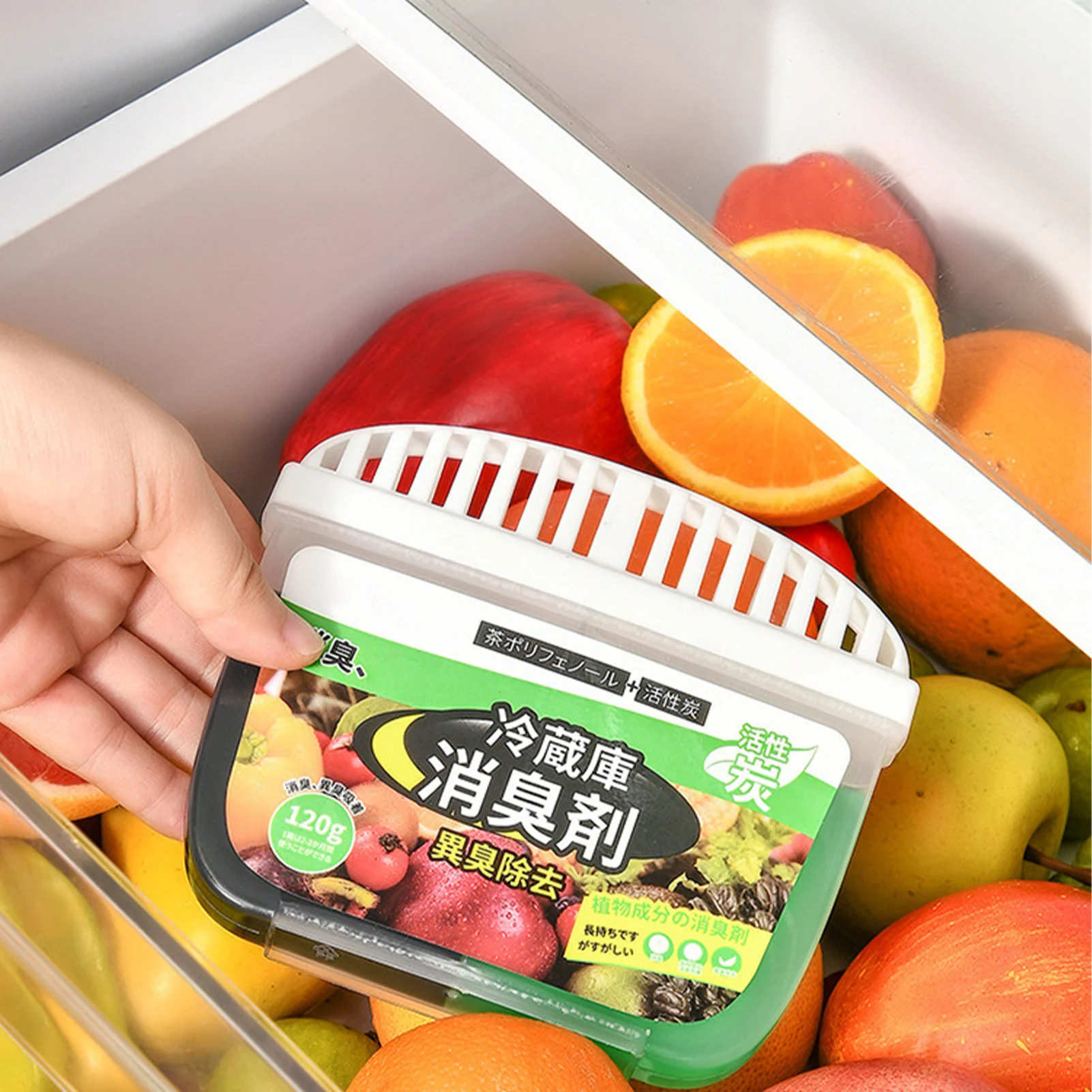 Refrigerator Deodorizer Activated Charcoal Smells Fridge Smell Remover Nature Fresh Air Purifier Odor Eliminator Home refrigerator deodorant bamboo charcoal air purifier activated charcoal odor absorber bamboo charcoal odor absorber