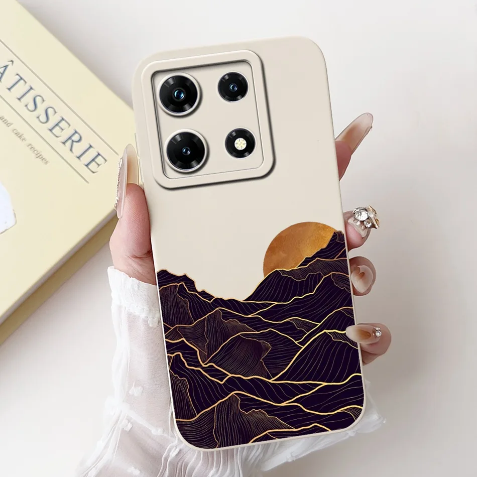 Elegant Painted Soft Silicone Shockproof Phone Case