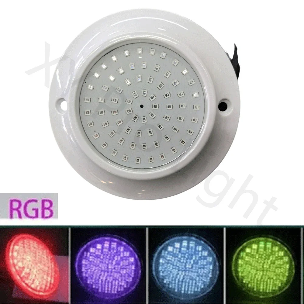 DC12V RGB LED 수영장 조명 무선 주파수 제어 실내/실외 12W 수중 램프 분수 조경-수영장 조명 스포트라이트