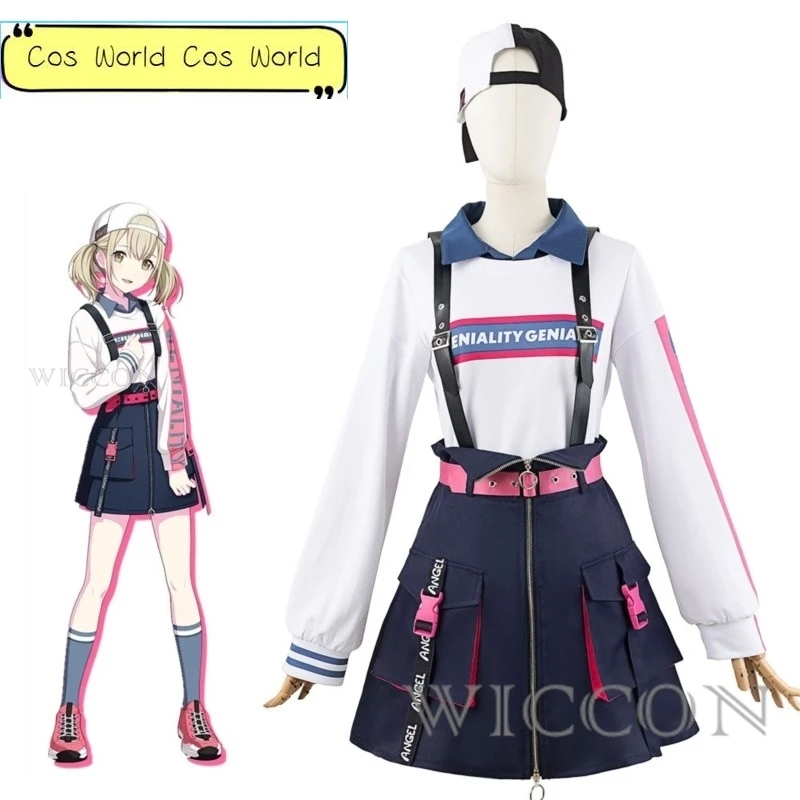 

Project Sekai Colorful Stage Feat Azusawa Kohane Cosplay Uniform Outfits Anime Cosplay Costumes
