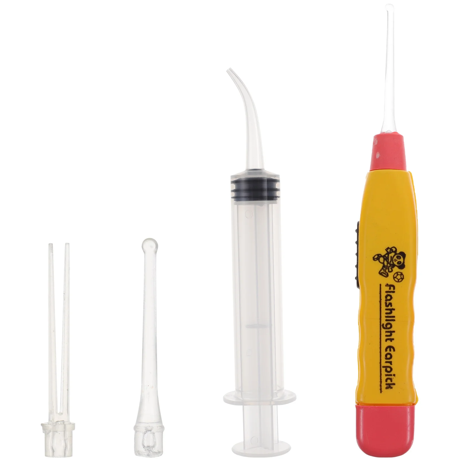 Irrigator Cleaning Tool Earwax Spiral Tonsil Stone Removing Syringe Set Irrigation Remover 4