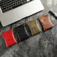  New Fashion Leather Long Pocket Key Wallet Keyring Coin Purse Women Men Small Short Money Change Bag Little Card Holder 