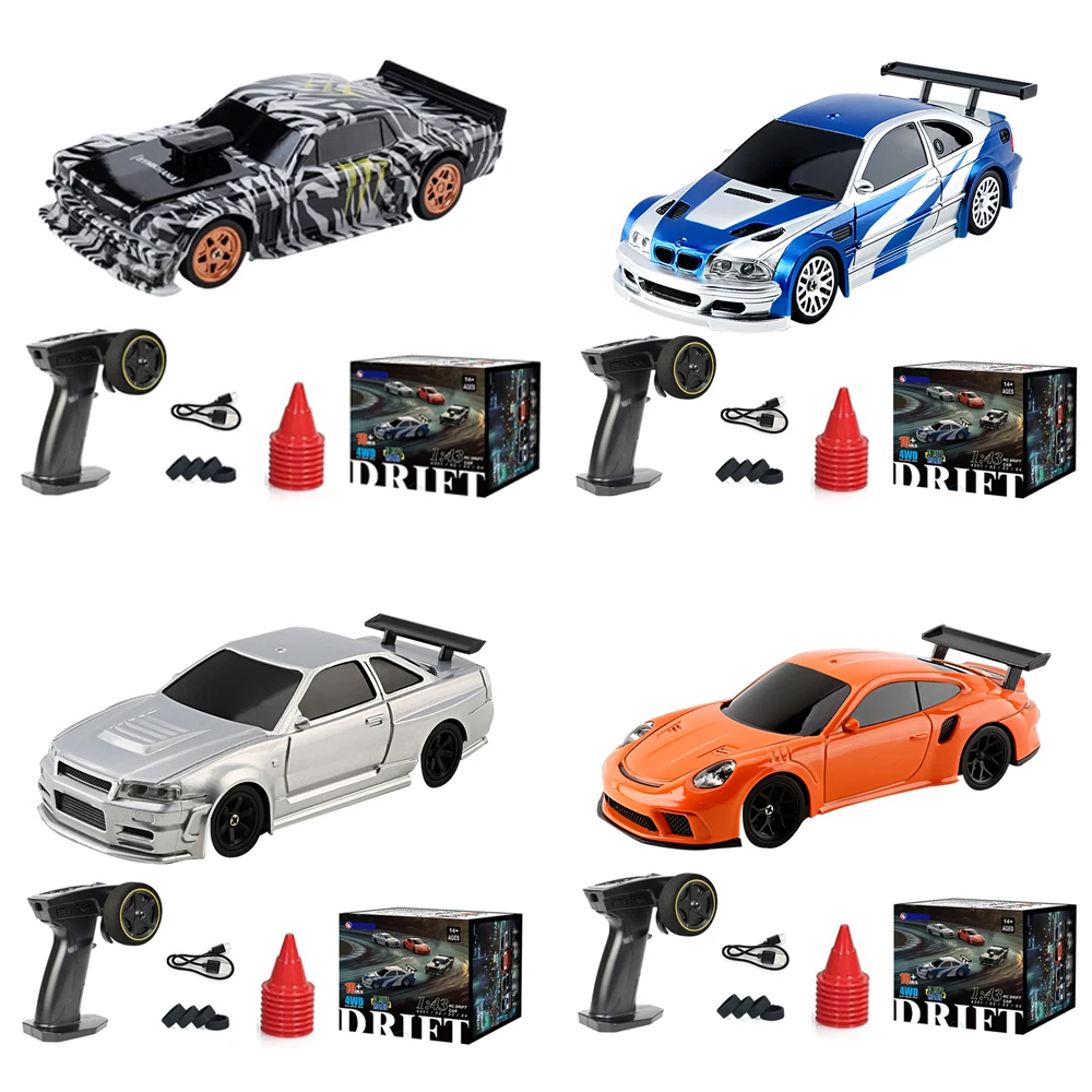 ミニ RC おもちゃ 4WD 1/43 RC スピードカー RTR 2.4 グラムリモート