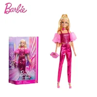 Surtido Original Mattel Barbie Deluxe estilo muñeca rubia para niñas juguetes de articulaciones articuladas para niños regalos de cumpleaños y Navidad - Imagen 4