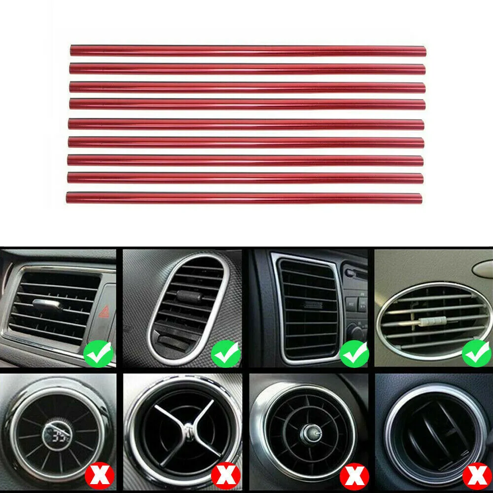 

Cover Strip PVC Truck Interior Outlet Parts Personality Stripes 1 Piece 10Pcs 20cm/strip Accessories Assortment