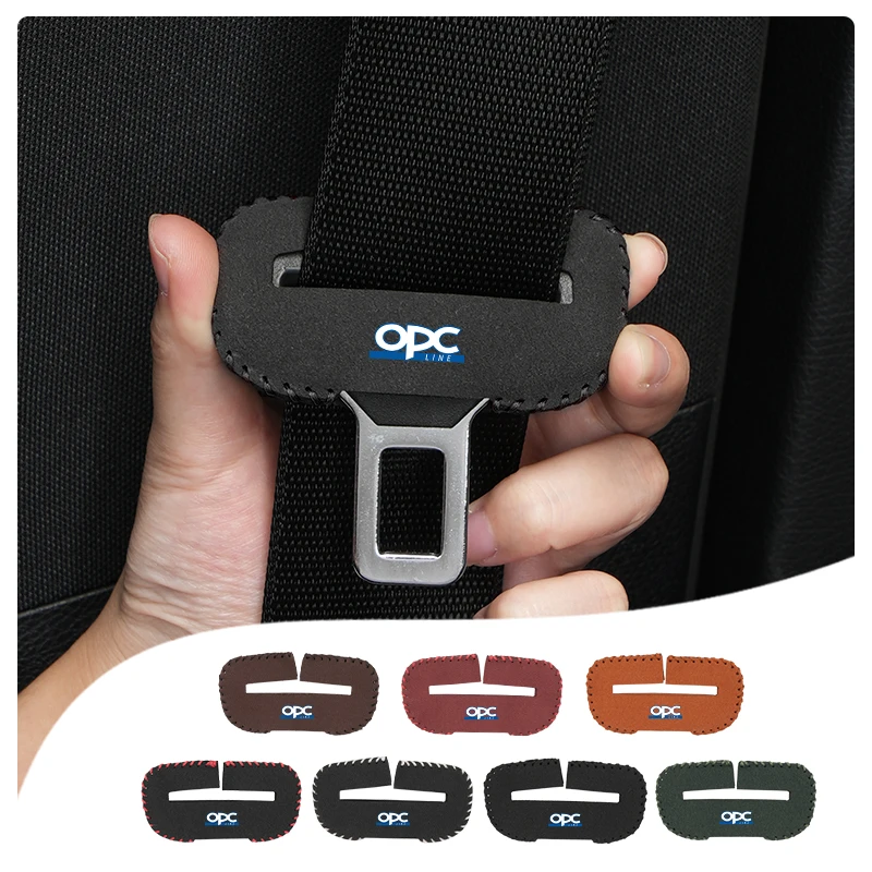 Car Interior Safety Belt Buckle Plug Cover Fur Protector Per Opel Astra Insignia Corsa Zafira Meriva Mokka Vivaro Vectra Antara