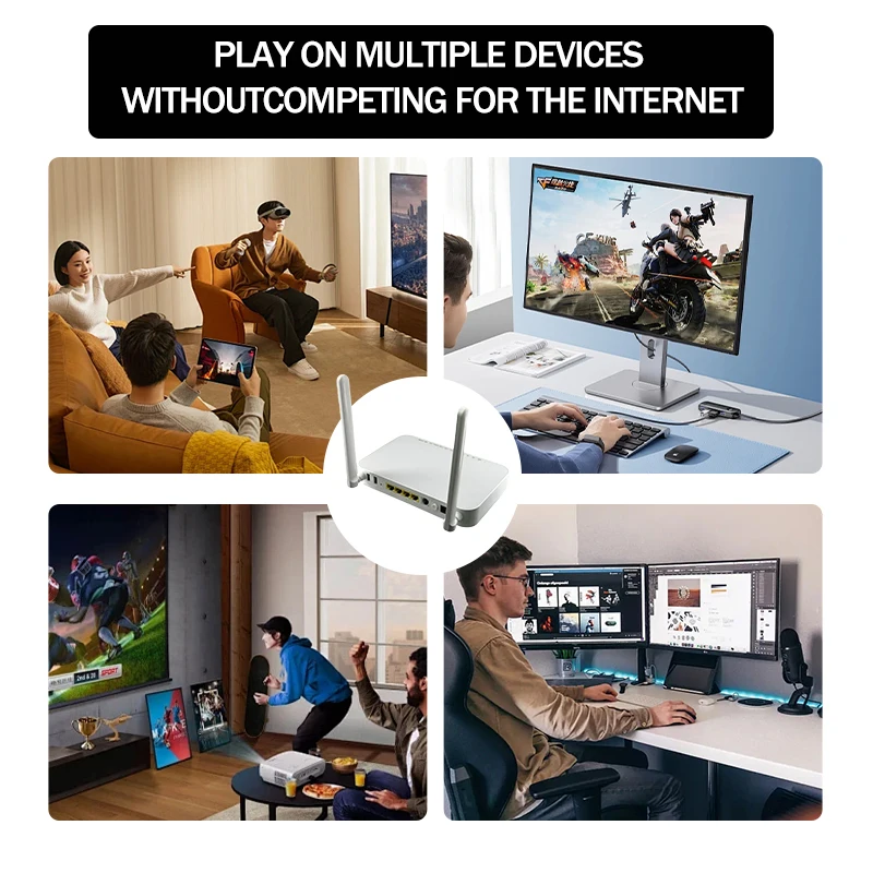 Router CM8145V5 2 Antenna 2.4GHz 5GHz 1.3GHz CPU 2X2 160MHz Dual Broadband Access Wide Area Network Local Area Network Port