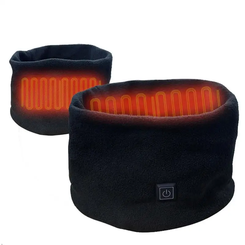 

Winter Electric Heated Scarf Neck Wrap USB charging Heating Neck Warmer 3 Temperature Modes Scarf For Cycling Skiing Camping