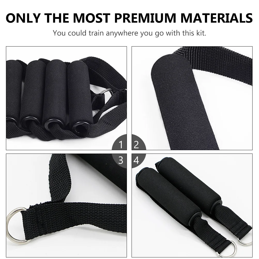 Strength Training Pull Handle 4 Pcs Fitness Workout Handle