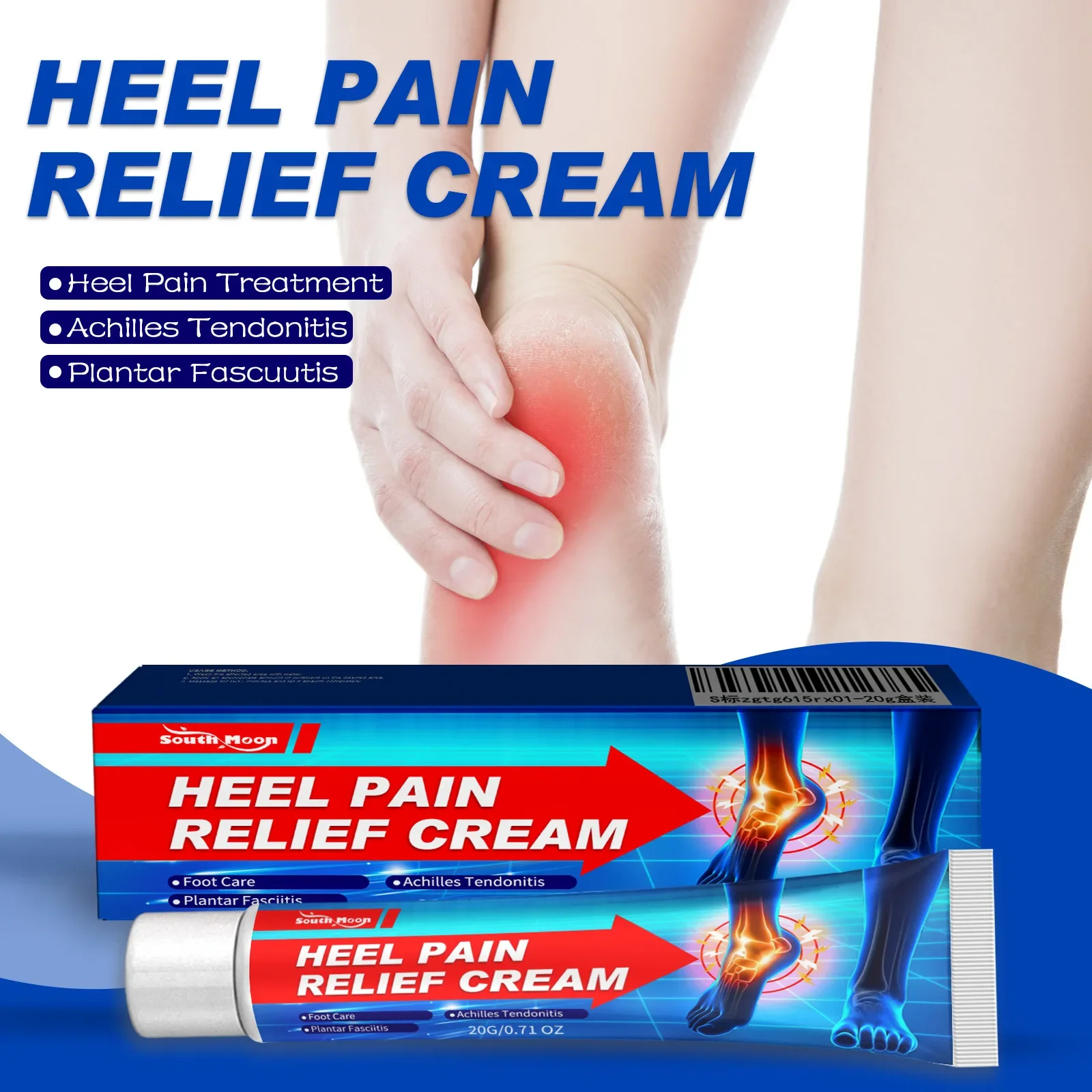 보청기Relief Ointment Plantar Fasciitis Ache Rheumatism Arthritis Treatment Tendonitis Ankle Soreness Heel Spur Pain Cream 무지외반증교정기