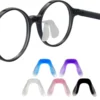 Transparent U Shape Silicone Conjoined Children's Eyeglass Soft Nose Pads For Glasses Anti-Slip Insert Nose Pad 2