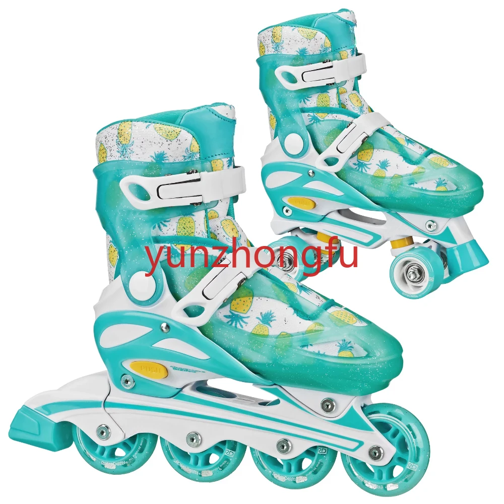 

Roller Derby Sprinter Girl's 2-in-1 Quad and Inline Skates Combo, Multiple Sizes Colors