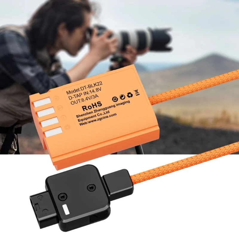 D Tap To DMW-BLK22 Battery For Cameras S55K S5M2 GH7 GH6 GH5M Video Record