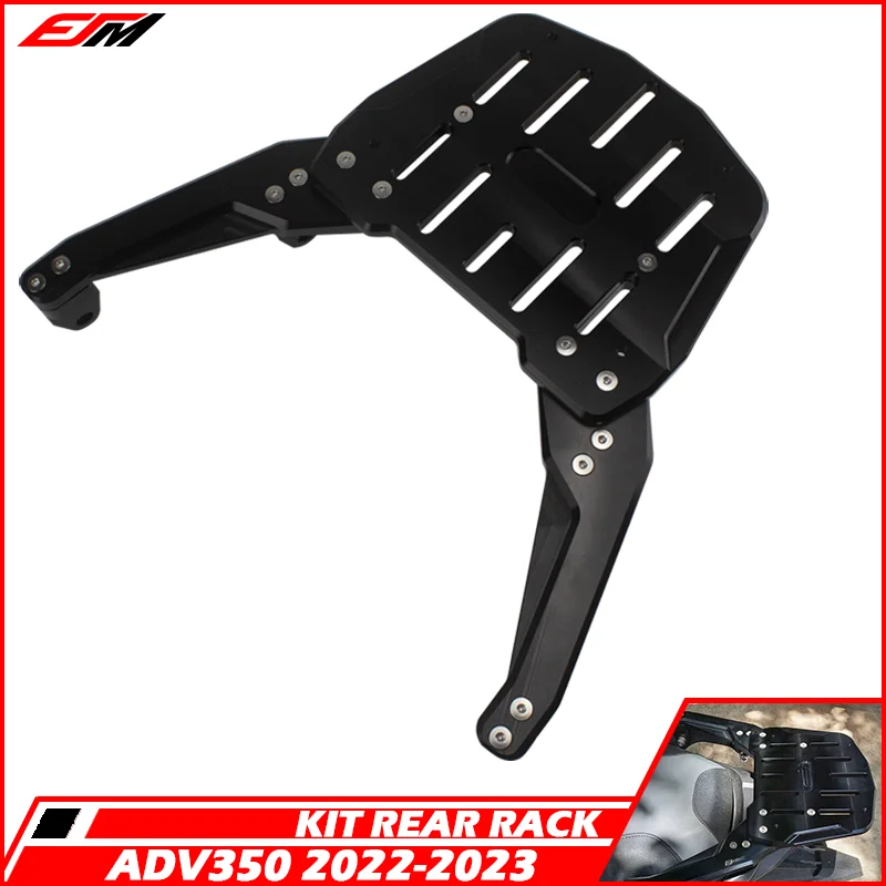 MotorcycleKitRearLuggageRackCarrierSupportShelfHolderTrunk