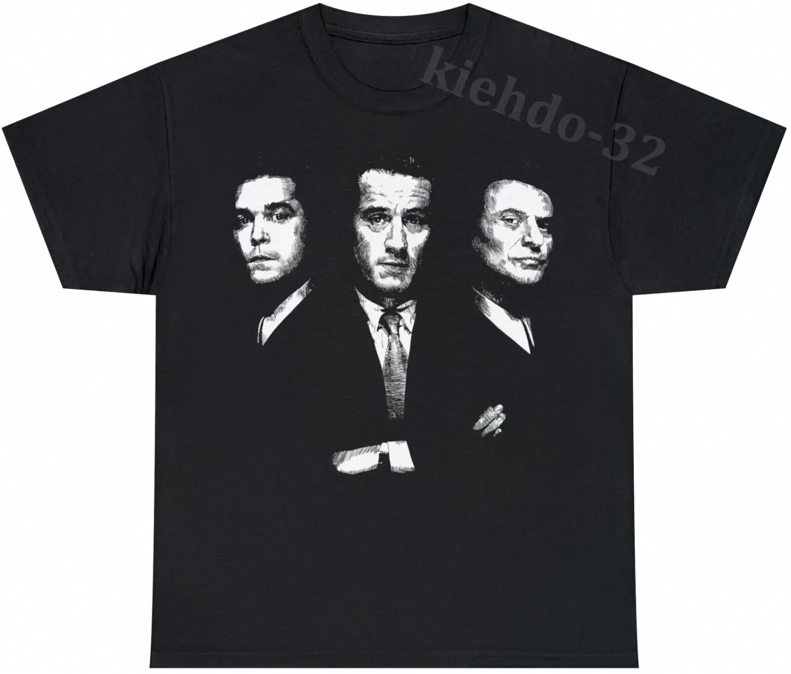 Goodfellys Robert De Niro Ray Liota Joe Pesci 90S S-5Xl T-Shirt Uomo Donna Unisex Maniche Lunghe