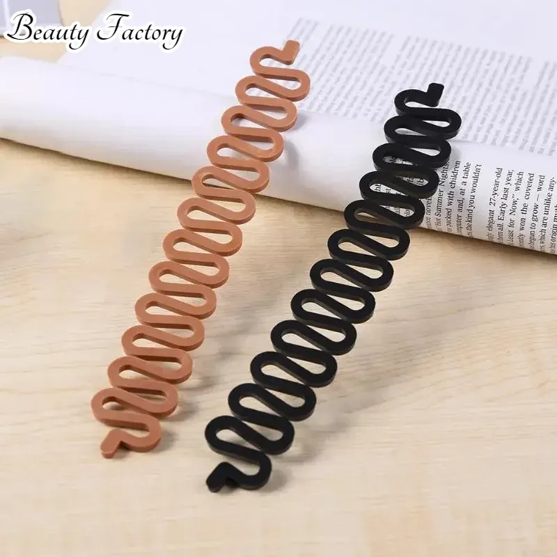Plastic Lady French Hair Braiding Tool Hair Twist Braider Easy to Use DIY Accessories Fashion Salon Women Braider Maker