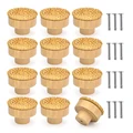 12pcs Yellow Rattan