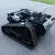 Customized All-Terrain GasolineTank Track Lawn Mower Remote Mower With Snow Blade Attachment 3