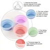 350/600ml Collapsible Dog Pet Folding Silicone Bowl Outdoor Travel Portable Puppy Food Container Feeder Dish Bowl Pet supplies 3