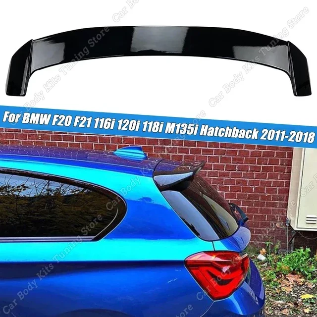 For Bmw 1 Series F20 F21 116i 120i 118i M135i Hatchback 2011-2018 Gloss  Black Car Rear Roof Spoilers Wings Abs Accessories - Spoilers & Wings -  AliExpress