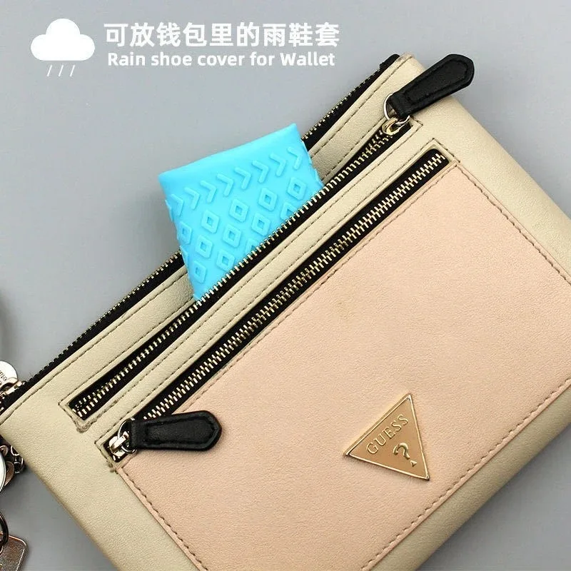 Waterproof Shoe Covers Silicone Anti-Slip Rain Boots Unisex Sneakers Protector for Outdoor Rainy Day Protectors Shoes Cover
