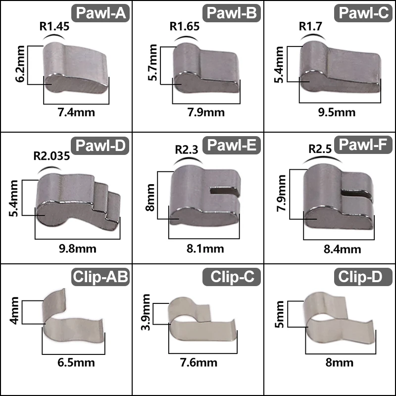 Freilauf Sperrklinken Set - Reparatursatz Für Mountainbike & Rennrad Naben