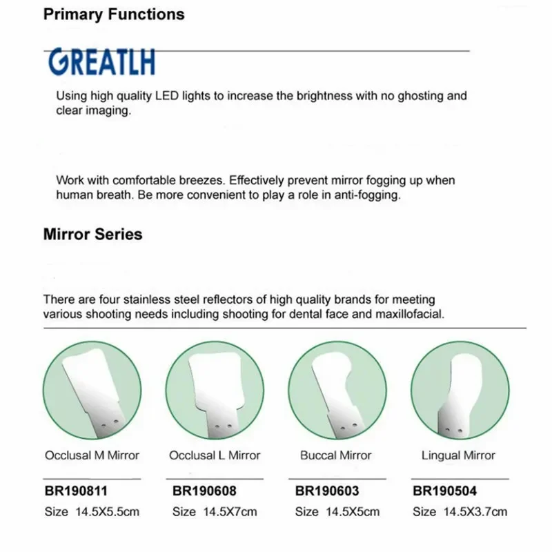 Set Di Specchietti Dentali Antiappannamento Per Fotografia Intraorale Senza Appannamento~p143156279 - Foto 9