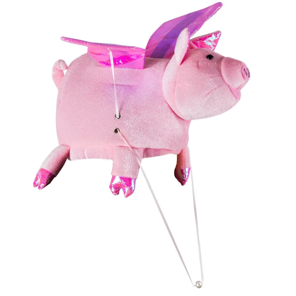 Flapping Wing Duck Hat Novelty Farm Animal Hat Pink Pig Cosplay Costume Props for Party Dress Up hats Christmas Funny Gift