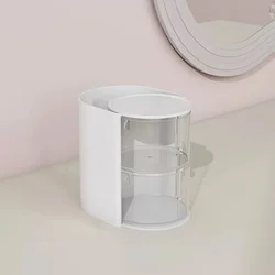 Beauty Organizer: Multifunctional Storage Box (White double layer)