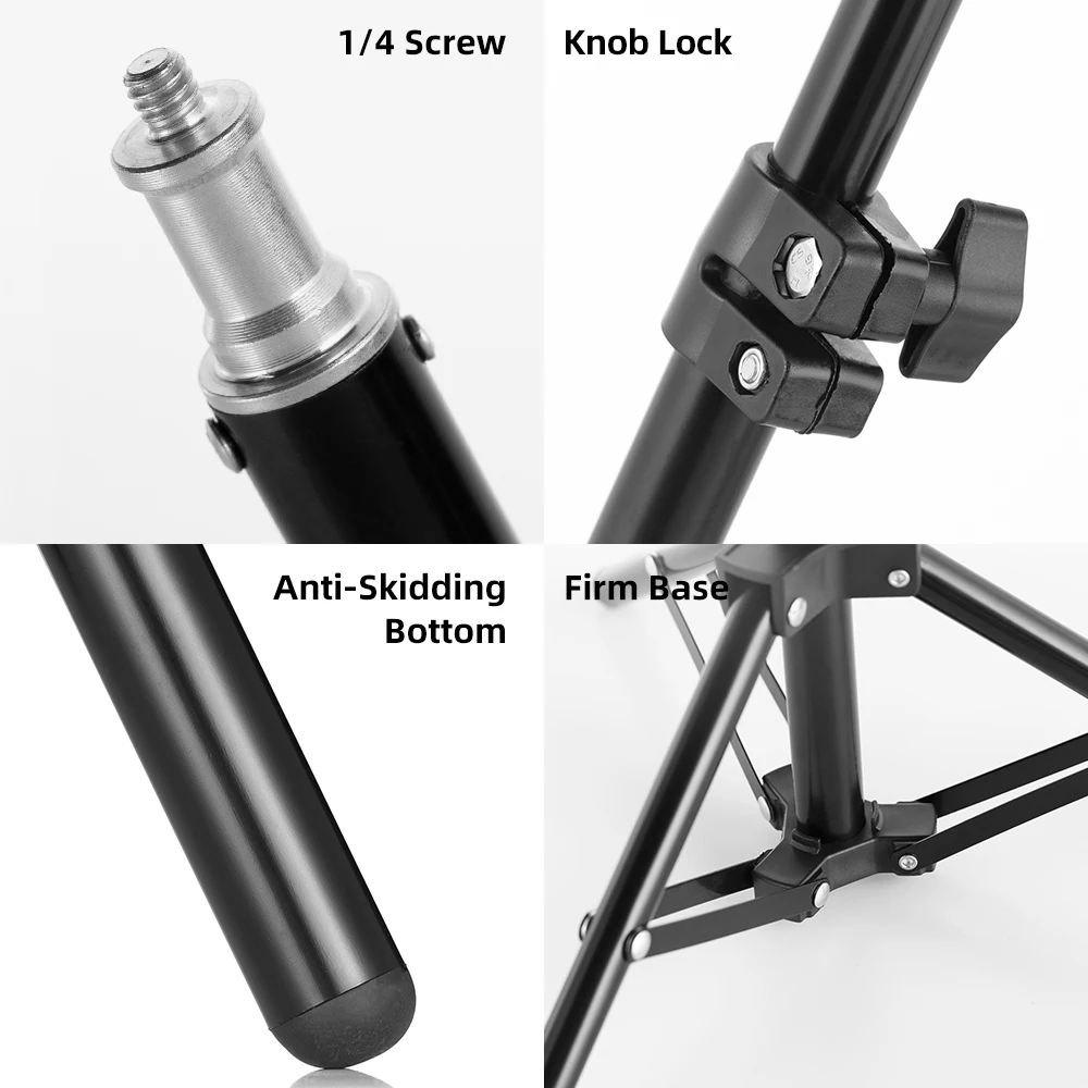 55cm 75cm MIni Tabletop Light Stand Tripod Background Support for Photo Studio Flash LED Video Light Softbox Umbrellas light stand photographic light stand