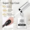 BORN PRETTY 10ml Super Top Coat No Wipe for Gel Nail Polish Varnis Semi Permanent Matte Top Nail Thick Rubber Base Manicure Tool 2