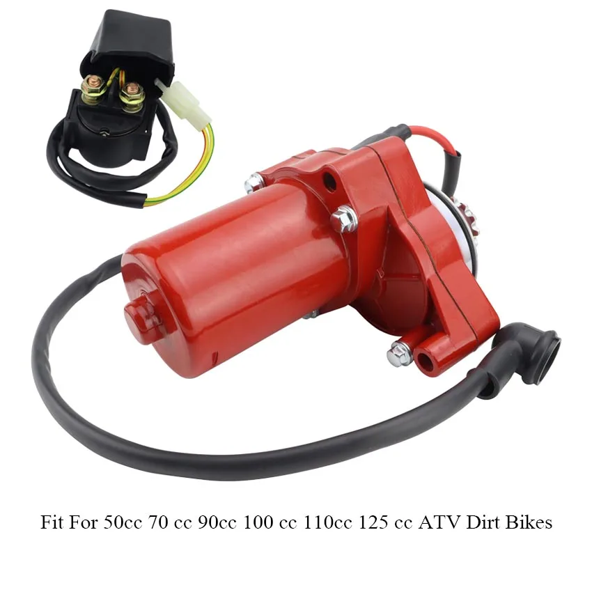 3 Bulloni 50Cc 70 Cc 90Cc 100 Cc 110Cc 125 Cc Relè Di Avviamento Adatto Per Atv Dirt Bikes Go Kart Cinese Pit Bike Quad 4 Ruote Dune